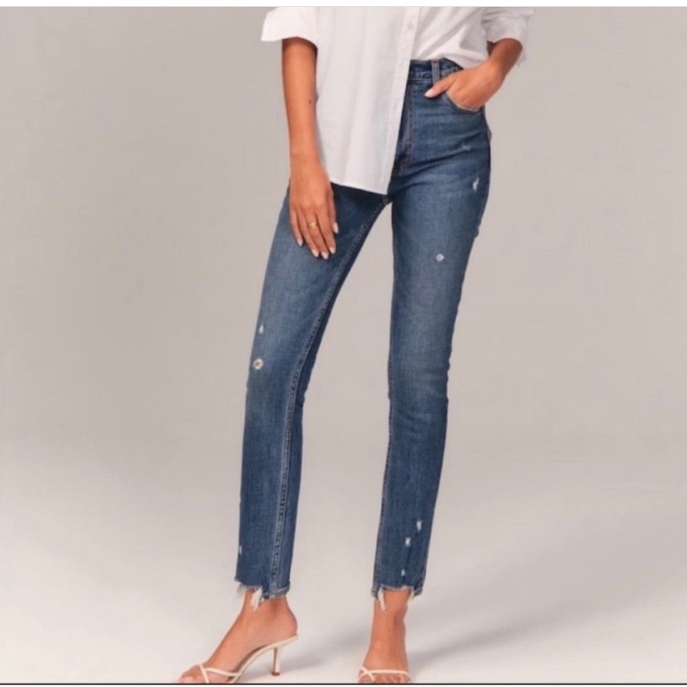 Abercrombie and fitch curve love jeans
